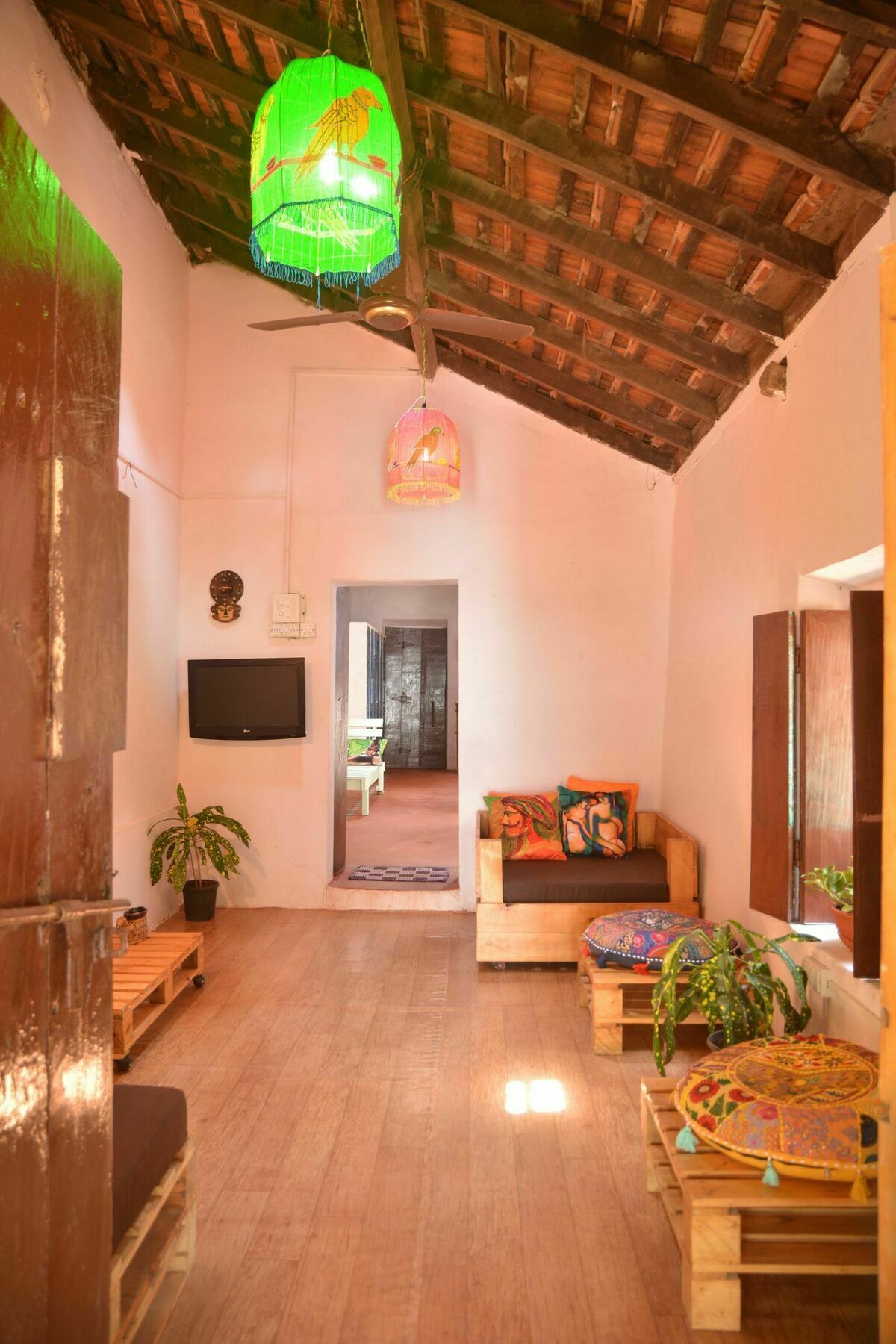 Folklore Hostel Goa Вагатор Экстерьер фото