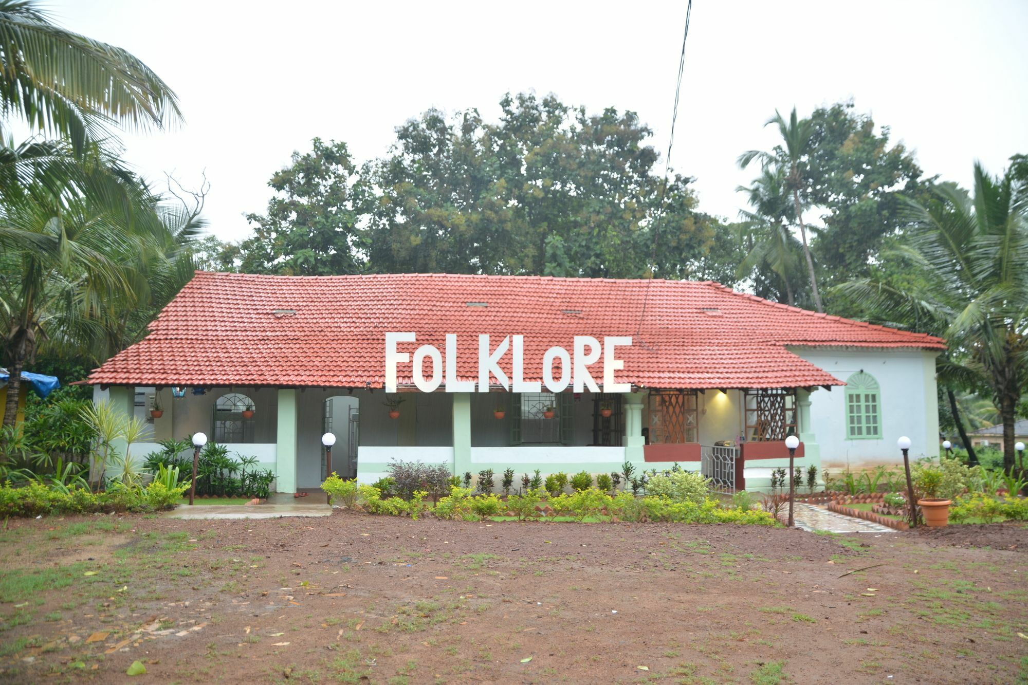 Folklore Hostel Goa Вагатор Экстерьер фото